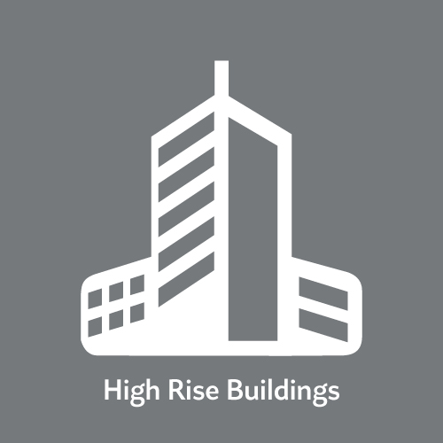 high rise buildings